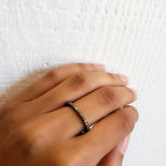 Prong Champagne Diamond Band
