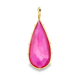 Heather B. Moore 14K Yellow Gold Harriet Pendant with Treated Ruby
