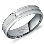 Men’s 6mm Tungsten Wedding Band – 2.2mm Profile