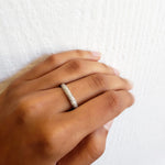 Tire White Diamond Band