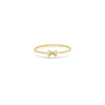 14K ITTY BITTY BOW RING