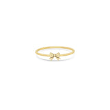14K ITTY BITTY BOW RING