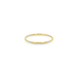 14k Gold Rounded Band Ring Size 3