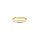 14k Gold Octagon Ring