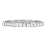 Silk Prong Diamond Band