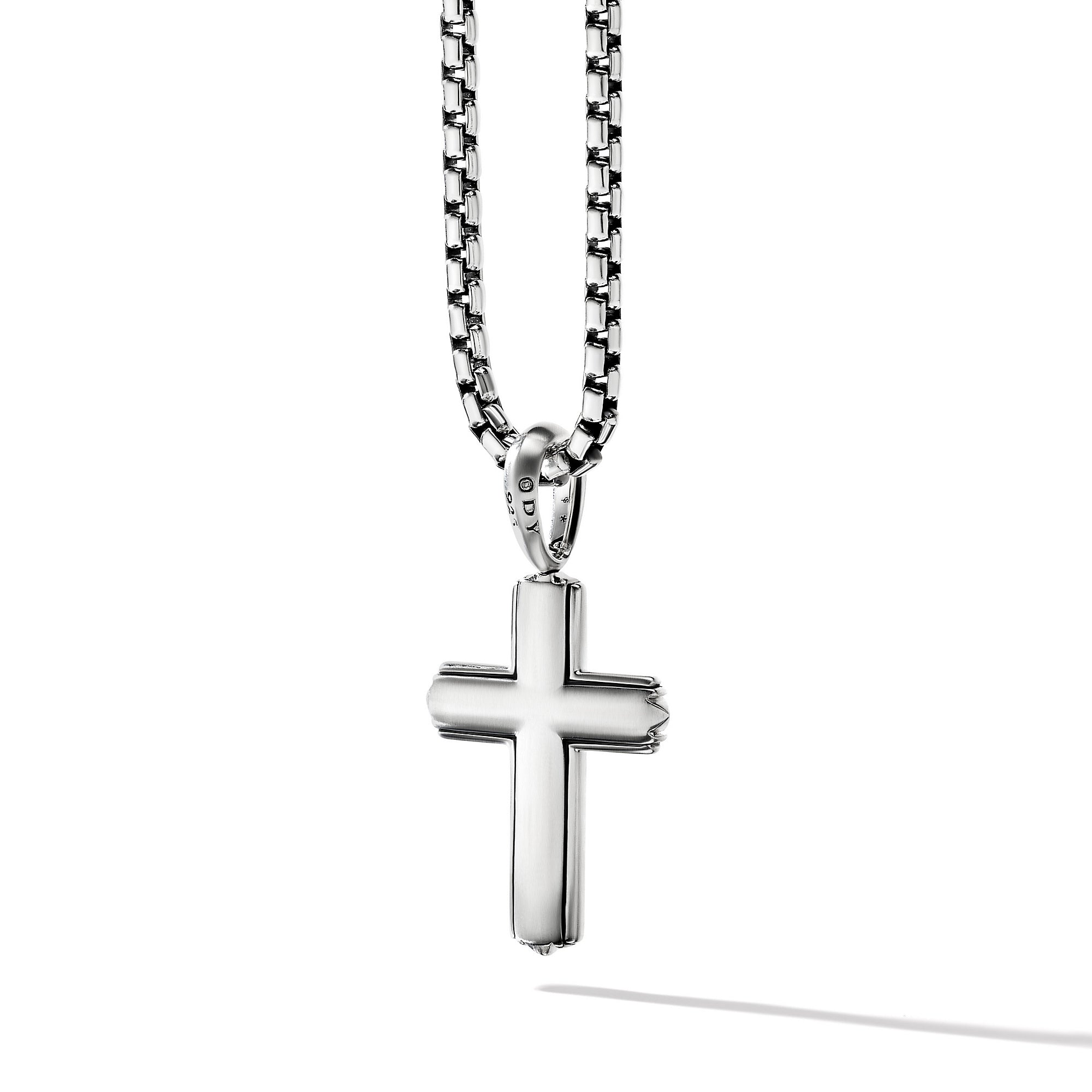 Pyramid Cross in Sterling Silver, 24mm