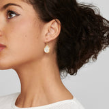 Medium Swiss Blue Topaz Teardrop Earring