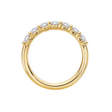 14K Yellow Gold Diamond Wedding Band