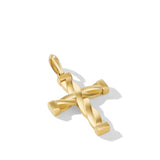 DY Helios Cross Pendant in 18K Yellow Gold, 48mm