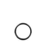 Streamline® Beveled Band Ring in Black Titanium, 8.5mm