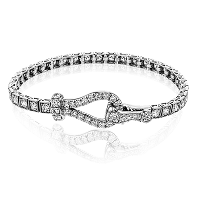 Diamond Buckle Bracelet