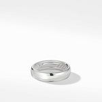 DY Classic Band Ring in 18K White Gold, 6mm