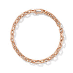 Streamline® Heirloom Chain Link Bracelet in 18K Rose Gold, 5.5mm