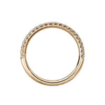 14K Yellow Gold Diamond Wedding Band