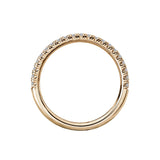 14K Yellow Gold Diamond Wedding Band
