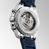 CONQUEST CHRONOGRAPH, automatic watch, Ø 42.00 mm, stainless steel and ceramic bezel.