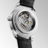 CONQUEST HERITAGE CENTRAL POWER RESERVE- L1.648.4.78.2 Automatic watch, Ø 38.00 mm, stainless steel