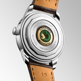 CONQUEST HERITAGE, automatic watch, Ø 38.00 mm, stainless steel.