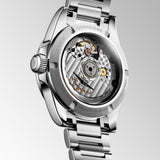 Conquest Automatic watch, Ø 34.00 mm, Stainless steel.