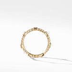Cable Collectibles® Stations Stack Ring in 18K Yellow Gold with Diamonds, 2mm