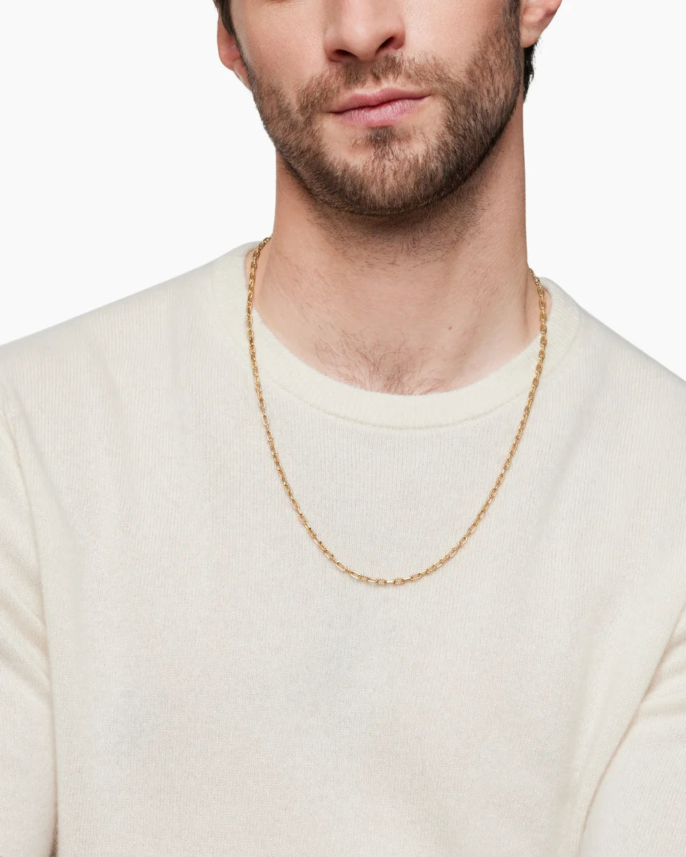 DY MADISON® CHAIN NECKLACE 18K Yellow Gold, 3mm