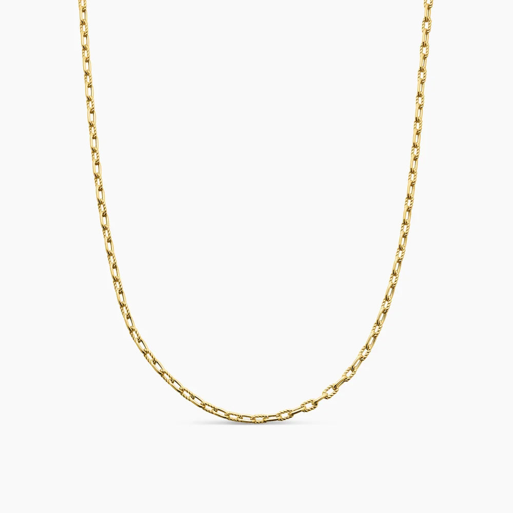 DY MADISON® CHAIN NECKLACE 18K Yellow Gold, 3mm