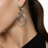 DY MERCER® MOBILE DROP EARRINGS Sterling Silver with 18K Yellow Gold, 65.7mm