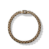 Box Chain Bracelet in 18K Yellow Gold, 5mm