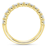 Silk Prong Diamond Band