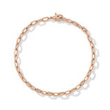 DY Madison® Chain Bracelet in 18K Rose Gold, 3mm