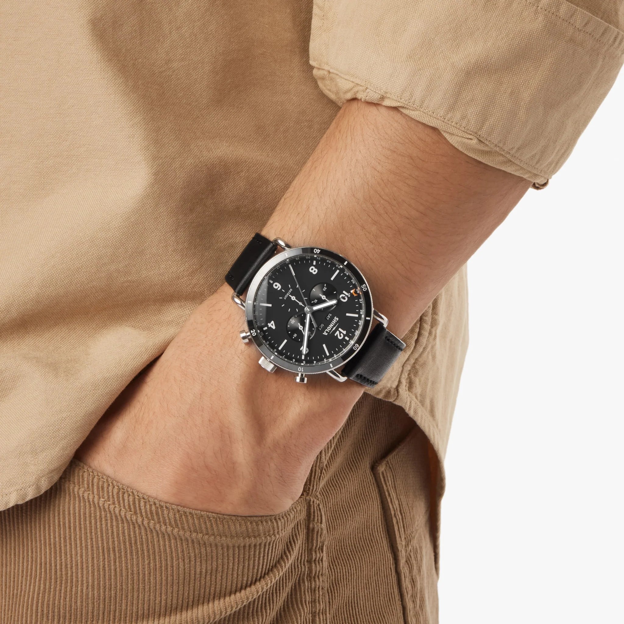 Canfield Sport Chronograph Watch 45MM