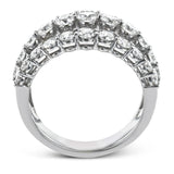 Multi-Row Diamond Anniversary Ring