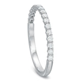Silk Prong Diamond Band