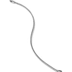 Box Chain Bracelet in Sterling Silver, 2.7mm