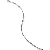 Box Chain Bracelet in Sterling Silver, 2.7mm