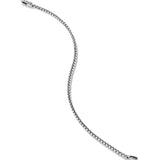 Box Chain Bracelet in Sterling Silver, 2.7mm