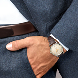 Flagship Heritage, automatic watch, Ø 38.50 mm, stainless steel