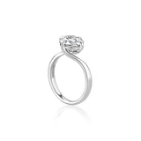 Twisted Solitaire Engagement Ring