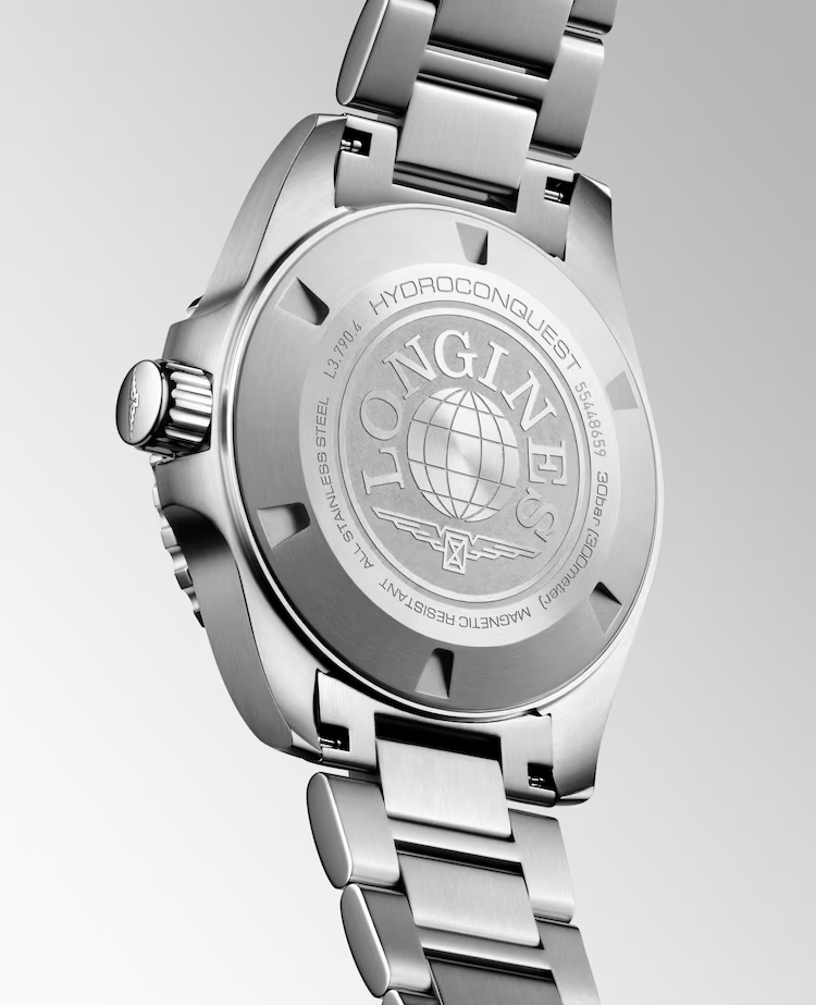 HYDROCONQUEST GMT- L3.790.4.96.6 Automatic watch, Ø 41.00 mm, stainless steel and ceramic bezel