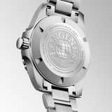 HYDROCONQUEST GMT, Automatic watch, Ø 43.00 mm, stainless steel and ceramic bezel