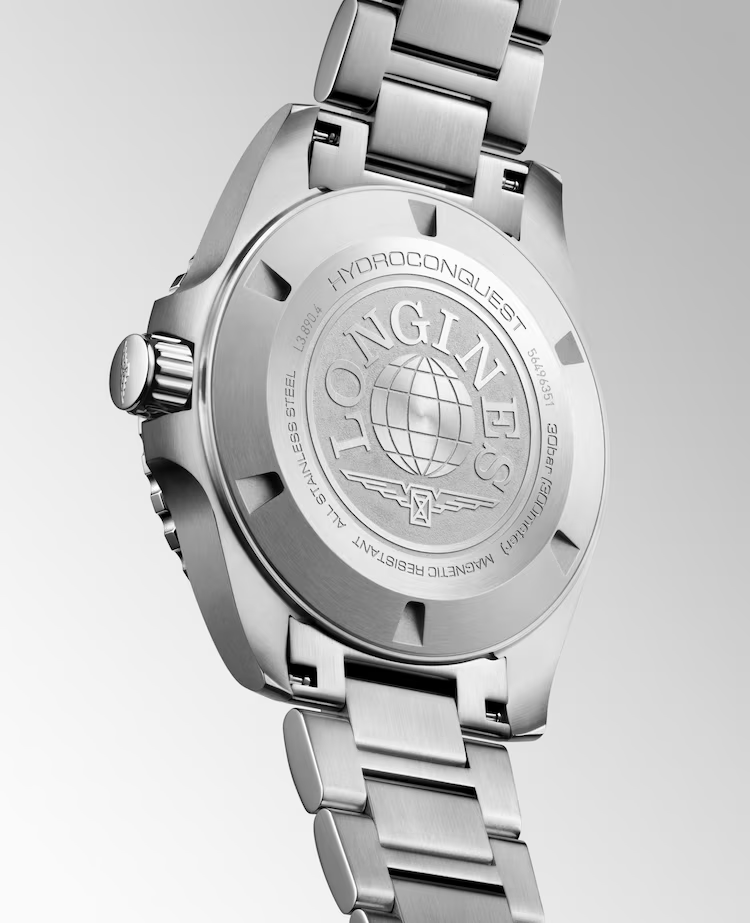 HYDROCONQUEST GMT- L3.890.4.06.6 Automatic watch, Ø 43.00 mm, stainless steel and ceramic bezel
