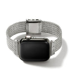 Sterling Silver Smart Watch Strap - Medium