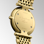 LA GRANDE CLASSIQUE DE LONGINES- L4.512.2.37.E Quartz watch, Ø 29.00 mm, yellow pvd coating