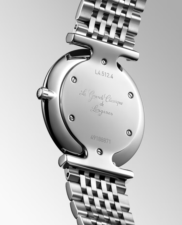 A GRANDE CLASSIQUE DE LONGINES- L4.512.4.87.C Quartz watch, Ø 29.00 mm, stainless steel