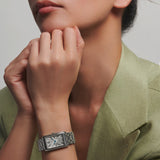 Dolcevita Quartz watch, 23.30 X 37.00 mm, Stainless steel.