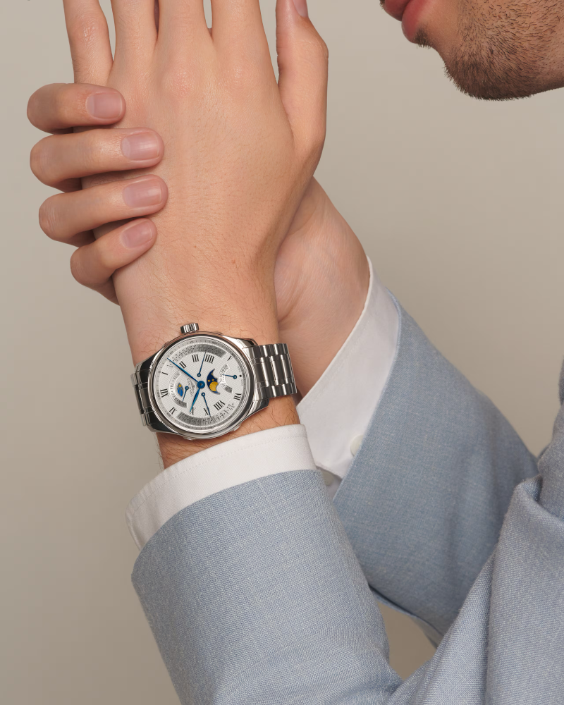 MASTER COLLECTION RETROGRADE, Automatic watch, Ø 44.00 mm, stainless steel