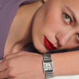 MINI DOLCEVITA, quartz watch, 21.50 x 29.00 mm, stainless steel.