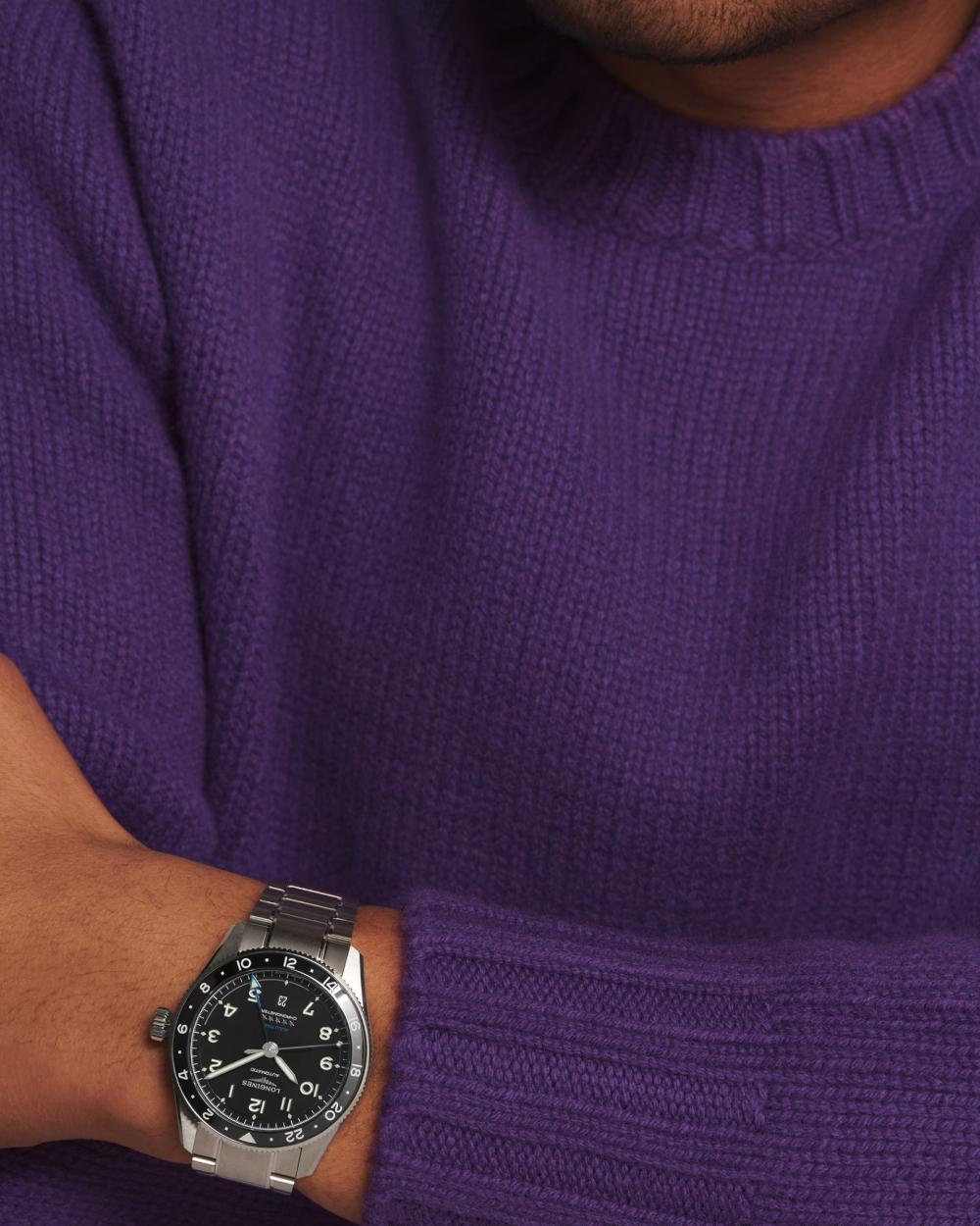 SPIRIT ZULU TIME, automatic watch, Ø 42.00 mm, stainless steel and ceramic bezel.