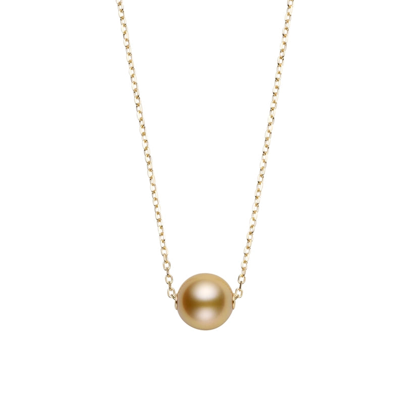 Golden South Sea Cultured Single Pearl Pendant