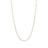 M Code Akoya Cultured Pearl Necklace in 18K Yellow Gold